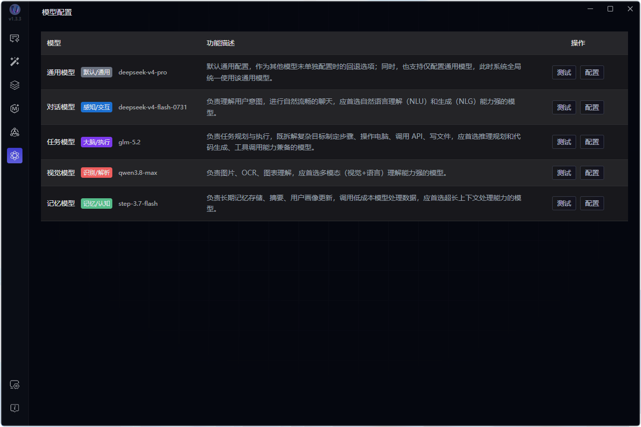UseIO — 模型配置